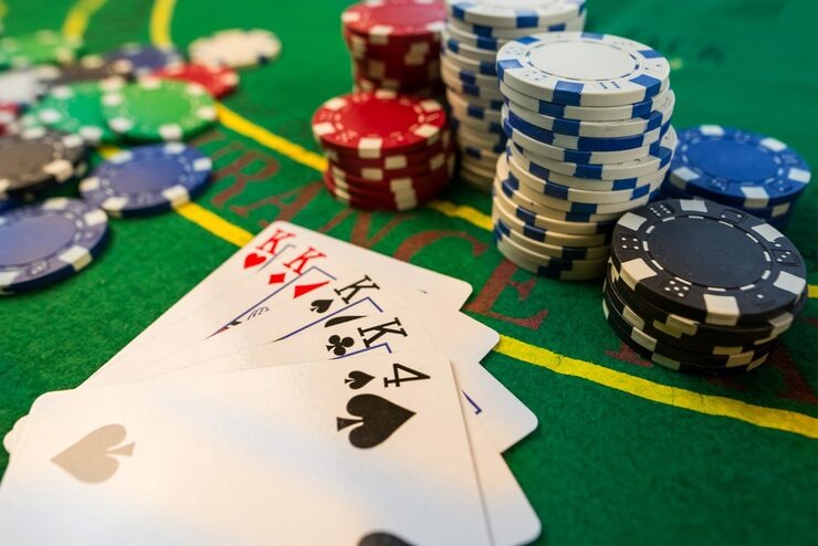 Live dealer table view with account statistics